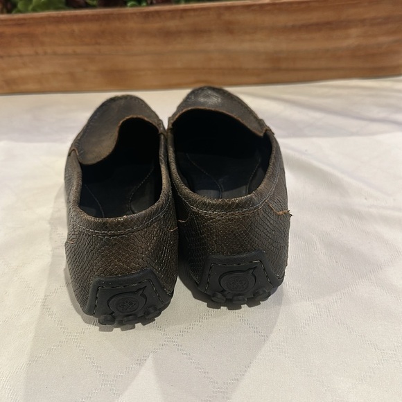 Born Amani Driver Loafer Snake Embossed Leather Moccasin womens size 7 EUC - Picture 4 of 7